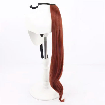 【In Stock】Game Umamusume:Pretty Derby Cosplay バイアリーターク Byerley Turk Cosplay Wig With Ears and Tail