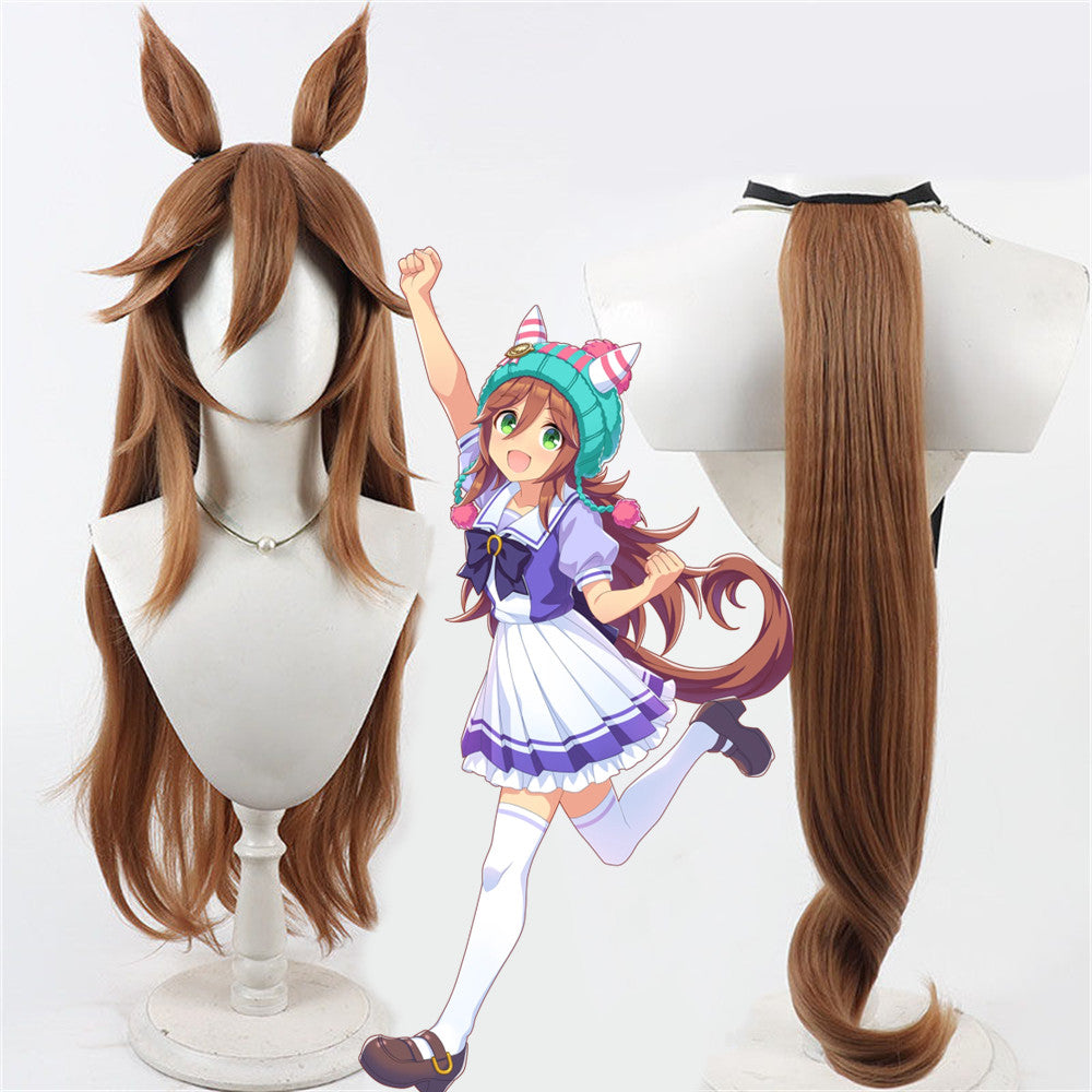 【In Stock】Game Umamusume:Pretty Derby Cosplay サムソンビッグ Samson Big Cosplay Wig
