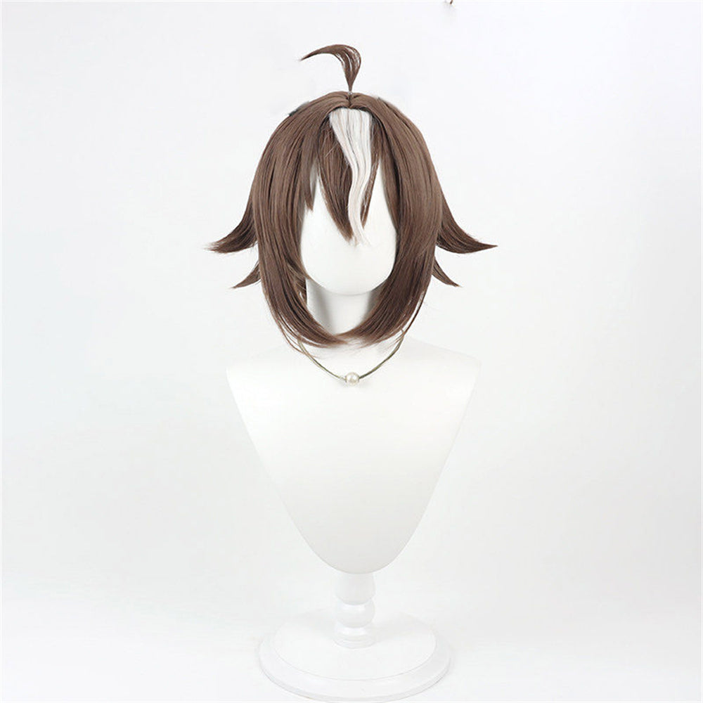 【In Stock】Game Umamusume:Pretty Derby Cosplay ルーラーシップ Rulership Cosplay Wig With Ears and Tail