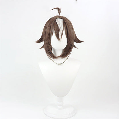 【In Stock】Game Umamusume:Pretty Derby Cosplay ルーラーシップ Rulership Cosplay Wig With Ears and Tail
