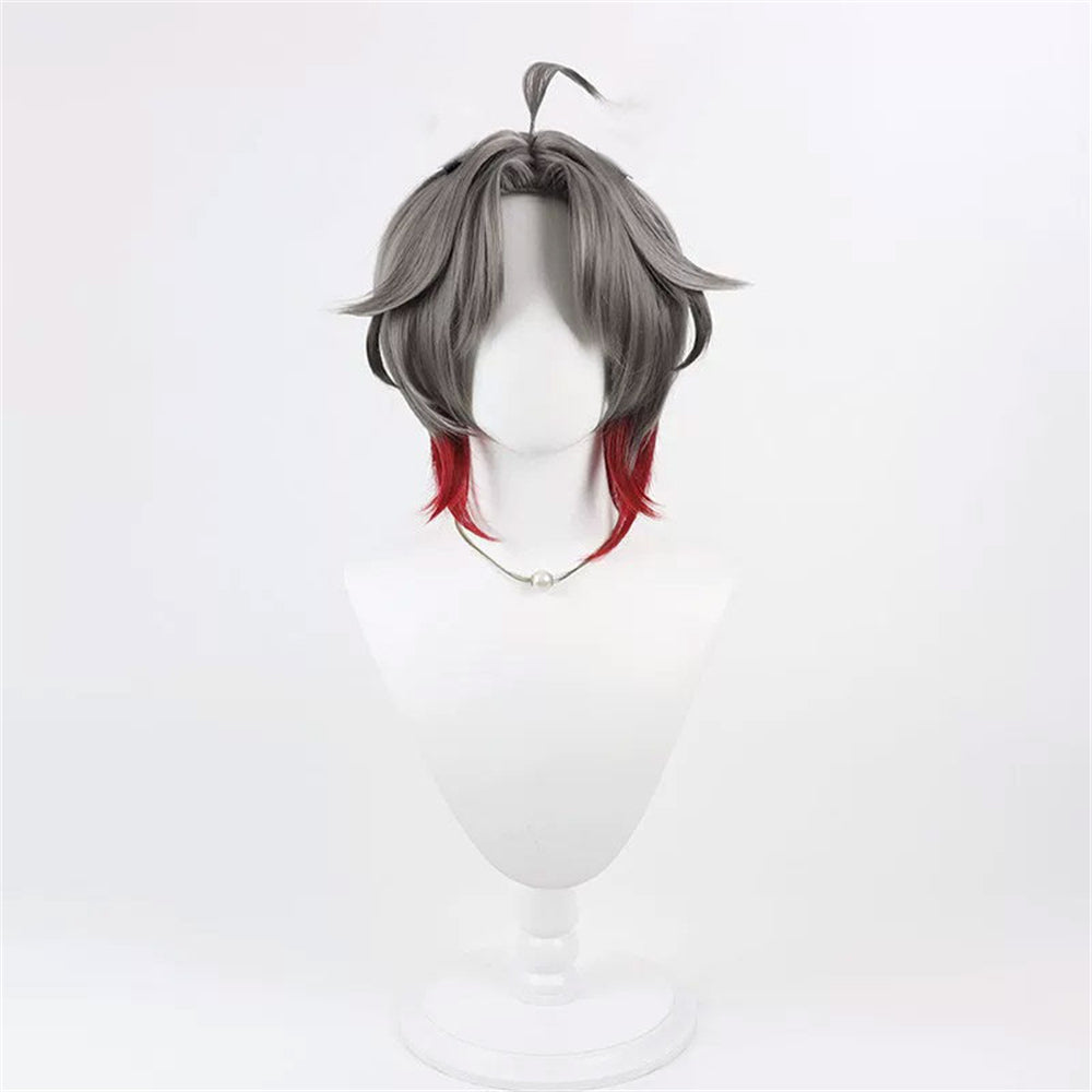【In Stock】Game Umamusume:Pretty Derby Cosplay Rose Kingdom Cosplay Wig With Ears and Tail