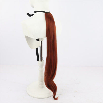 【In Stock】Game Umamusume:Pretty Derby Cosplay New Outfit スーパークリーク Super Creek Cosplay Wig With Ears and Tail