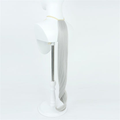 【In Stock】Game Umamusume:Pretty Derby Cosplay Cinderella Gray (manga) Cosplay Wig With Ears and Tail