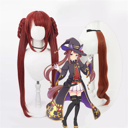 【In Stock】Game Umamusume:Pretty Derby Cosplay スイープトウショウ Sweep Tosho Cosplay Wig and Tail