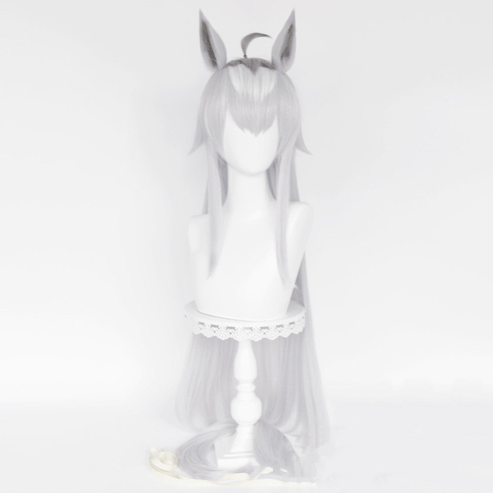 【In Stock】Game Umamusume:Pretty Derby Cosplay Oguri Cap Cosplay Wig With Ears and Tail