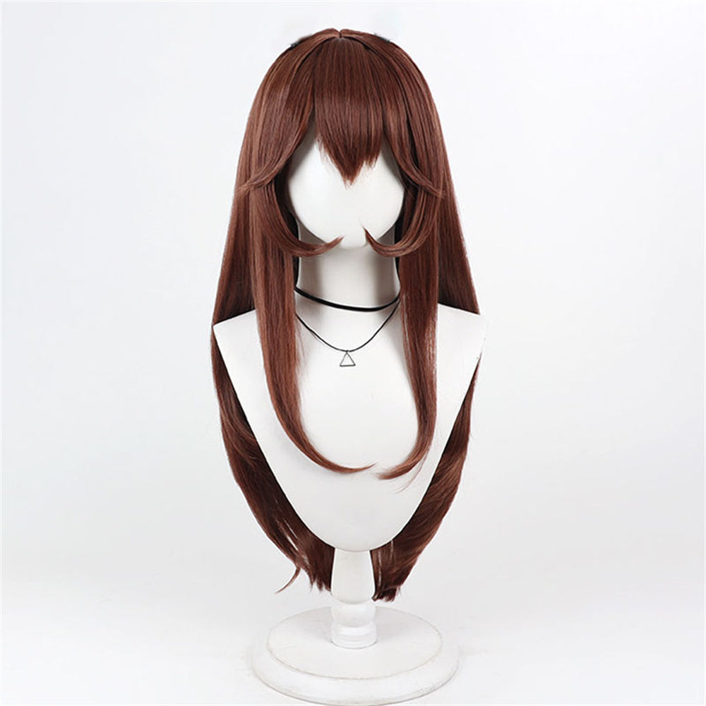 【In Stock】Game Umamusume:Pretty Derby Cosplay Gentildonna ジェンティルドンナ Cosplay Wig With Ears and Tail