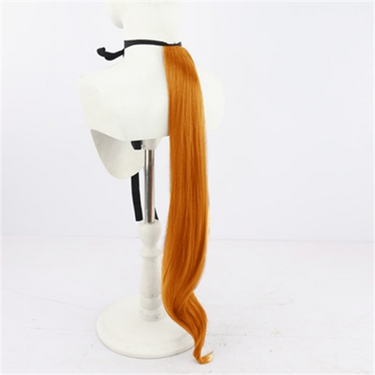 【In Stock】Game Umamusume:Pretty Derby Cosplay Silence Suzuka Cosplay Wig With Hair Access and Tail