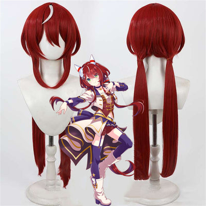 【In Stock】Game Umamusume:Pretty Derby Cosplay ウインバリアシオン Win Variation Cosplay Wig With Ears and Tail