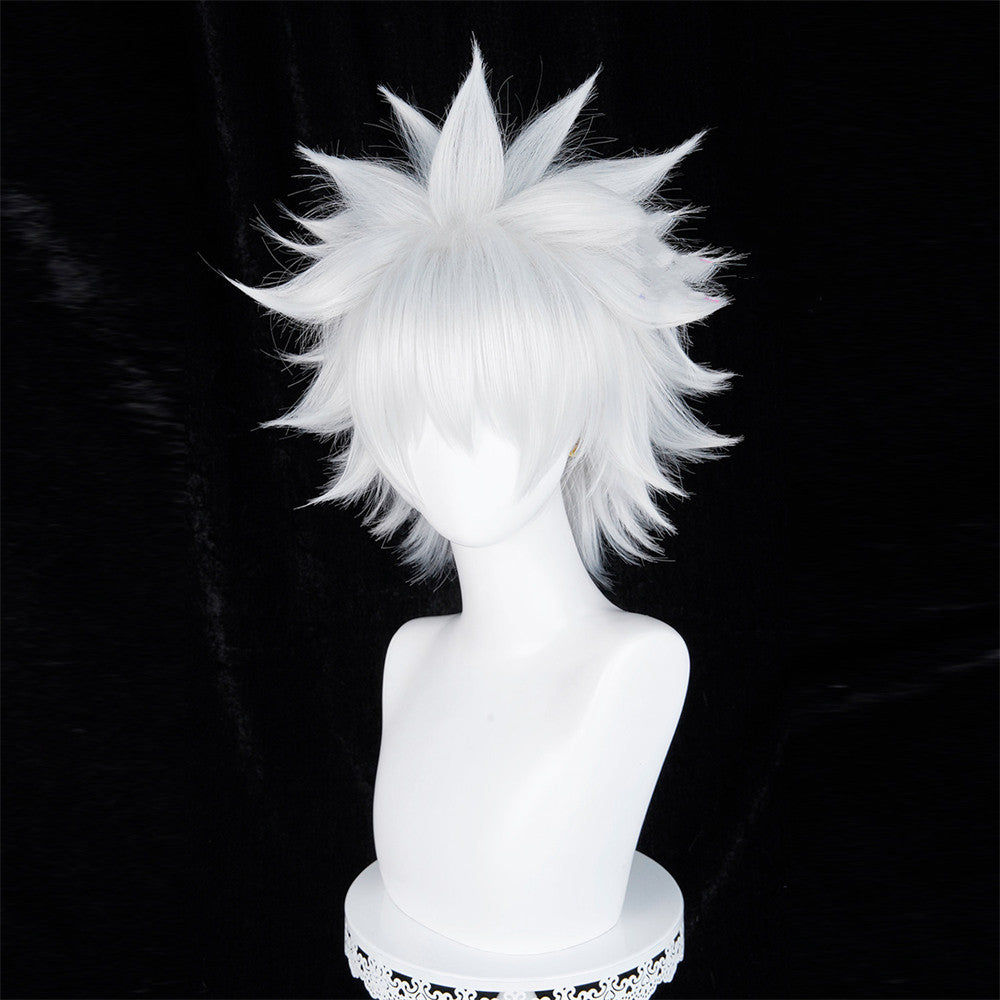【In Stock】Anime Hunter x Hunter Cosplay キルア＝ゾルディック Killua Zoldyck Cosplay Wig