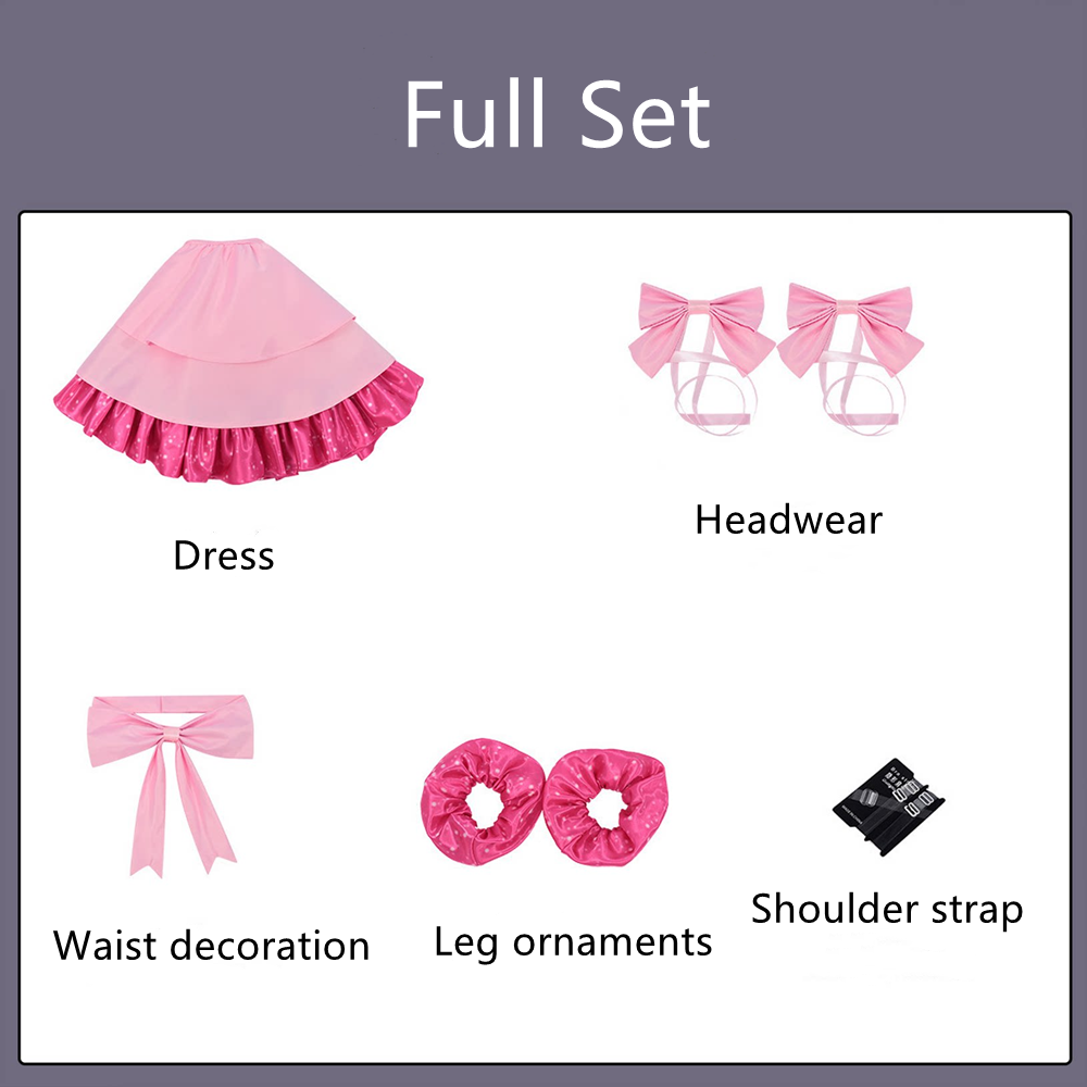 【In Stock】Anime Alien Stage Cosplay Zombie Stage Sua Mizi Cosplay Costume - Mizi Dress / S - Cosplay Costumes