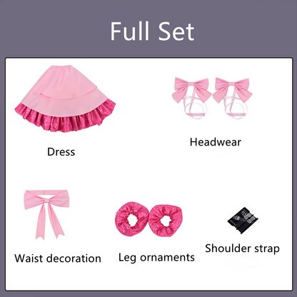 【In Stock】Anime Alien Stage Cosplay Zombie Stage Sua Mizi Cosplay Costume - Mizi Dress / S - Cosplay Costumes