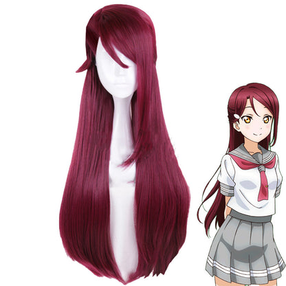 【In Stock】Anime Love Live! Sunshine!! Cosplay Riko Sakurauchi Cosplay Wig