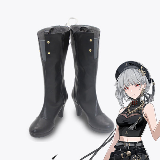 Game Wuthering Waves Cosplay Sanhua Cosplay Shoes
