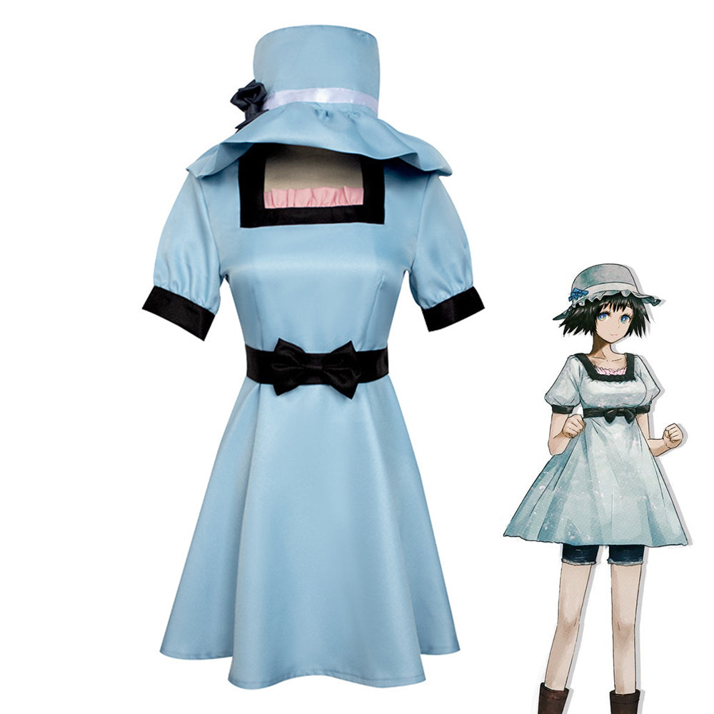 【In Stock】Anime Steins;Gate Cosplay Mayuri Shiina Cosplay Costume