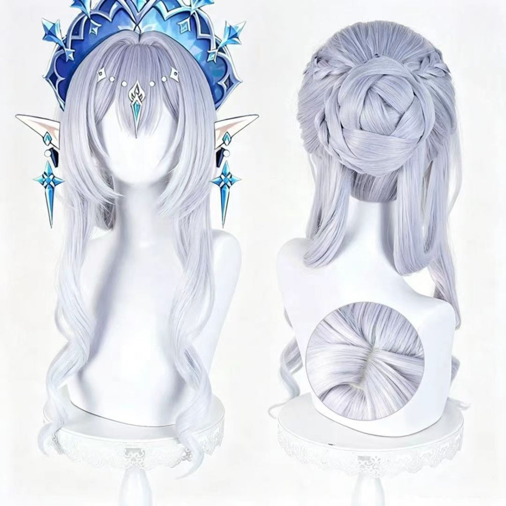 【In Stock】Game Genshin Impact Cosplay Tsaritsa Cosplay Wig