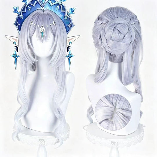 【In Stock】Game Genshin Impact Cosplay Tsaritsa Cosplay Wig