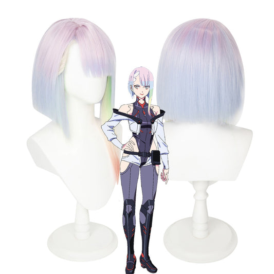 【In Stock】Anime Cyberpunk: Edgerunners Cosplay Lucyna Kushinada Cosplay Wig