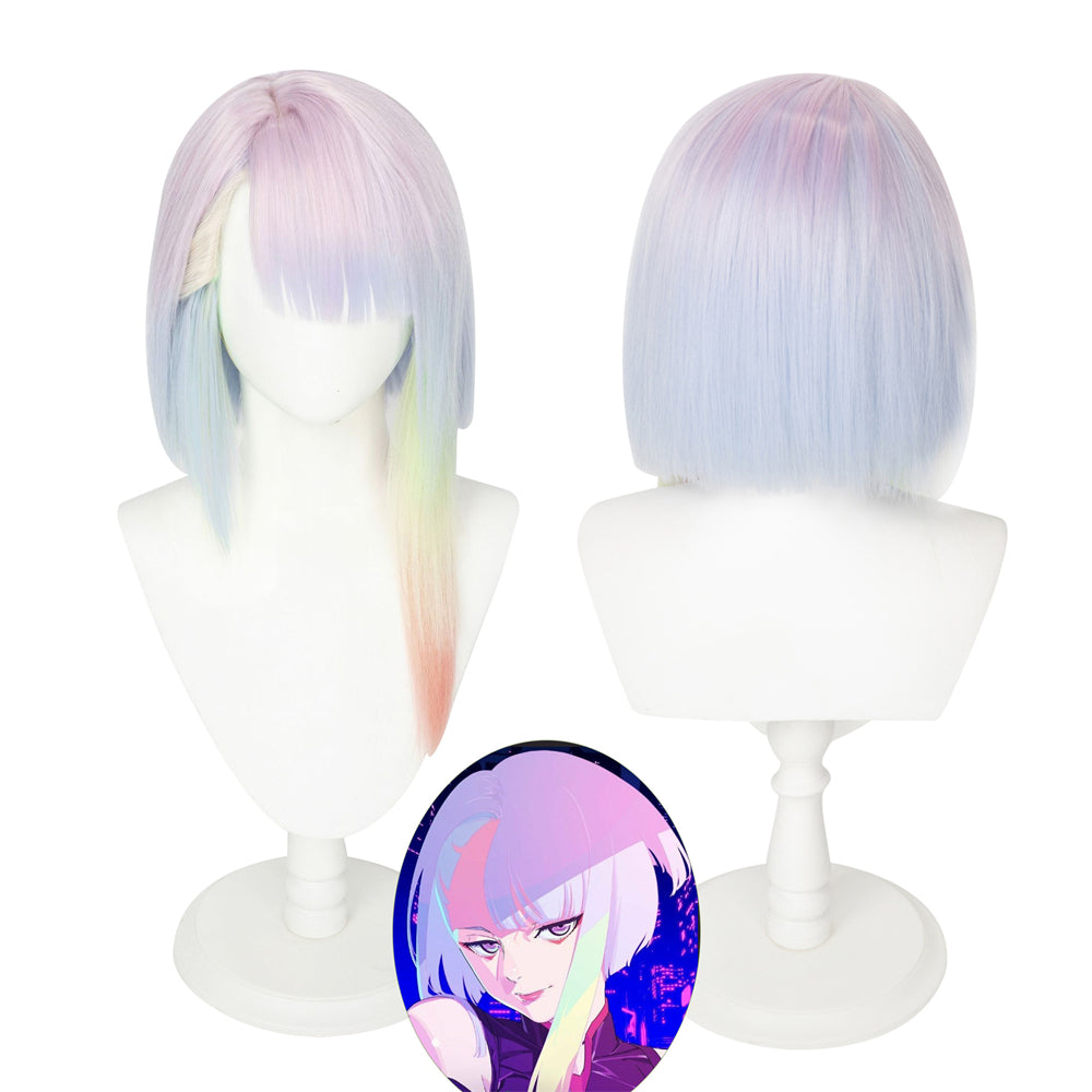 【In Stock】Anime Cyberpunk: Edgerunners Cosplay Lucyna Kushinada Cosplay Wig