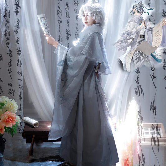 【In Stock】Game Identity V Cosplay Aesop Carl Embalmer Identity V x China Academy of Art Mo Yun Cosplay Costume