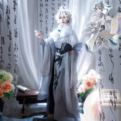 【In Stock】Game Identity V Cosplay Aesop Carl Embalmer Identity V x China Academy of Art Mo Yun Cosplay Costume