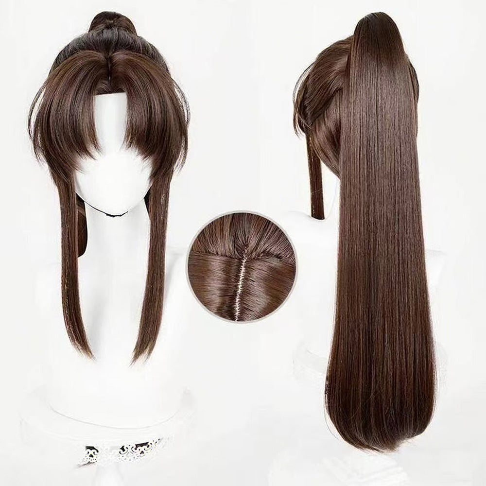 【In Stock】Game Ashes of the Kingdom Cosplay Guangling Wang Reverse Wave Upstream Cosplay Wig