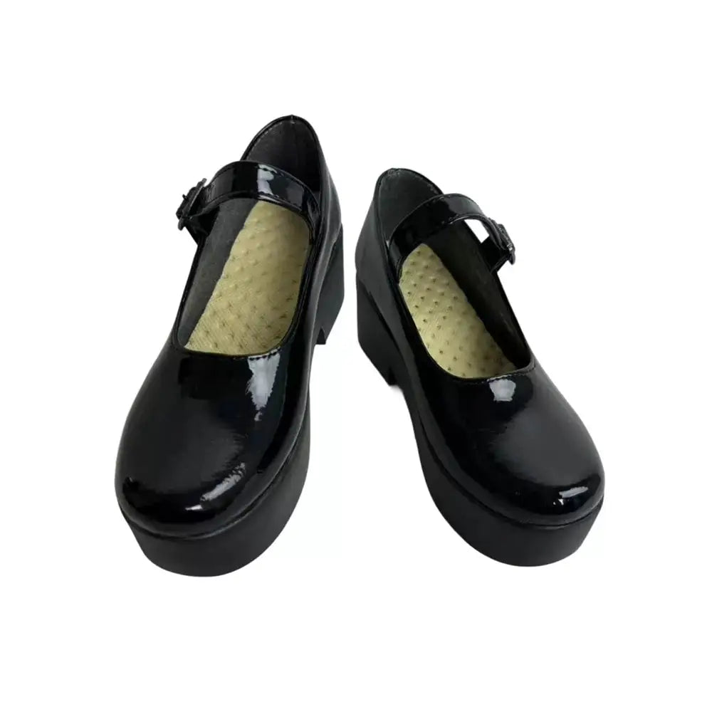 Anime Cosmic Princess Kaguya! Cosplay Gomazawa Noi Cosplay Shoes - Glossy Style / 35 - Cosplay Shoes Boots