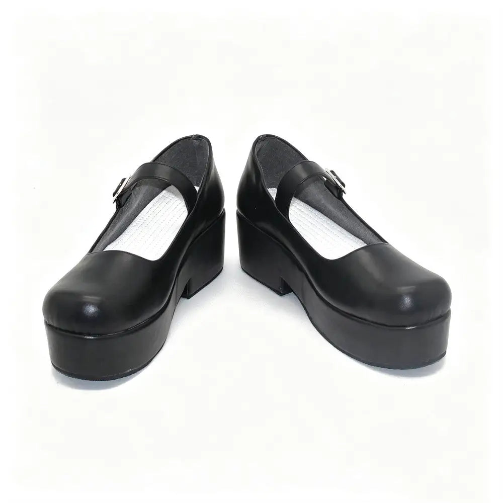 Anime Cosmic Princess Kaguya! Cosplay Gomazawa Noi Cosplay Shoes - Matte Style / 35 - Cosplay Shoes Boots