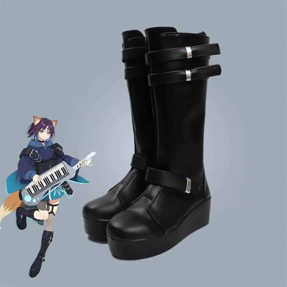 Anime Cosmic Princess Kaguya! Cosplay Sakayori Iroha Cosplay Shoes - Cosplay Shoes Boots