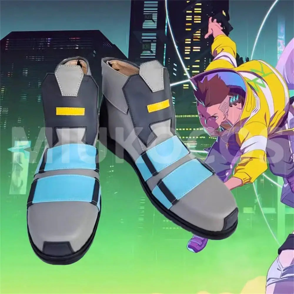 Anime Cyberpunk: Edgerunners Cosplay David Martinez Cosplay Shoes - Cosplay Shoes Boots