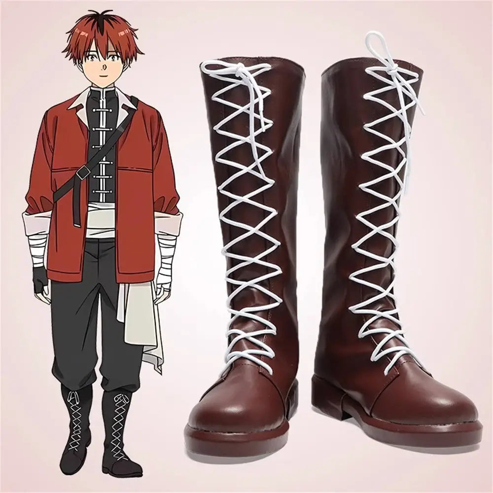 Anime Frieren: Beyond Journey’s End Cosplay Stark Cosplay Shoes - Cosplay Shoes Boots