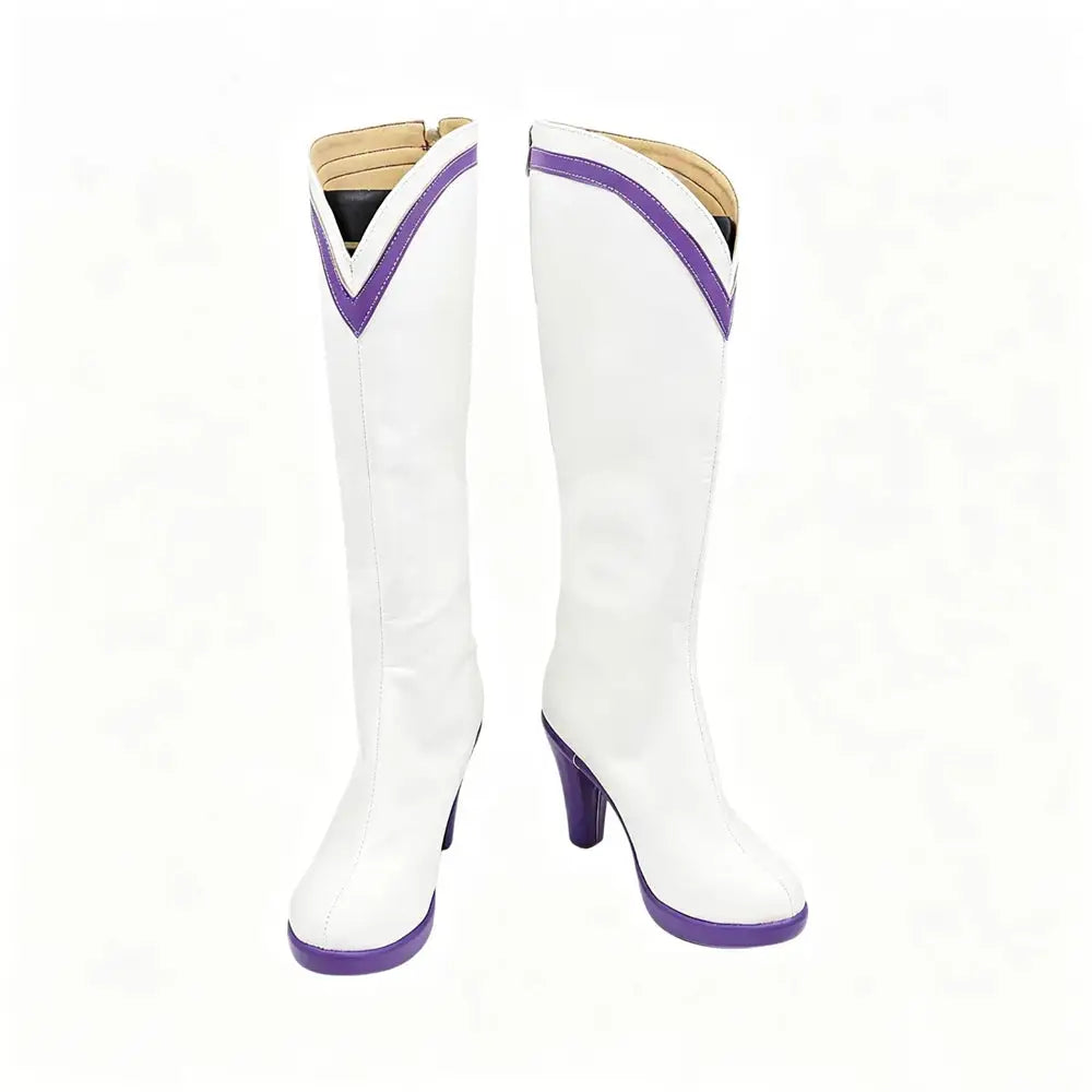 Anime Re:Zero − Starting Life in Another World Cosplay Emilia Cosplay Shoes - Cosplay Shoes Boots