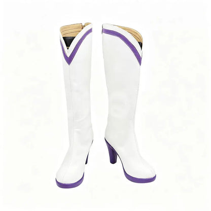Anime Re:Zero − Starting Life in Another World Cosplay Emilia Cosplay Shoes - Cosplay Shoes Boots