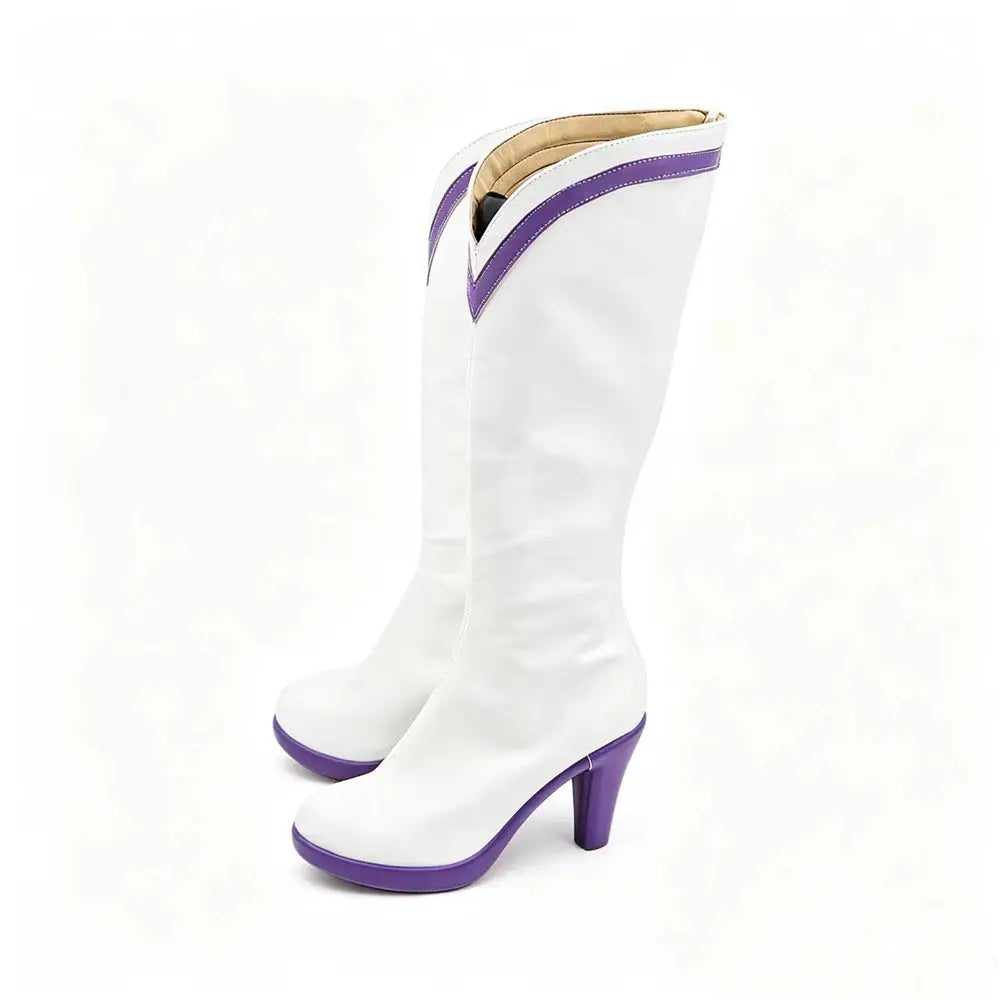 Anime Re:Zero − Starting Life in Another World Cosplay Emilia Cosplay Shoes - Cosplay Shoes Boots