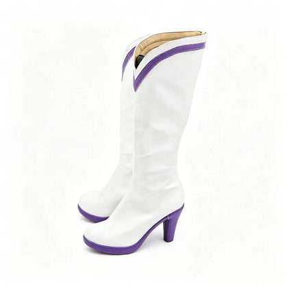 Anime Re:Zero − Starting Life in Another World Cosplay Emilia Cosplay Shoes - Cosplay Shoes Boots