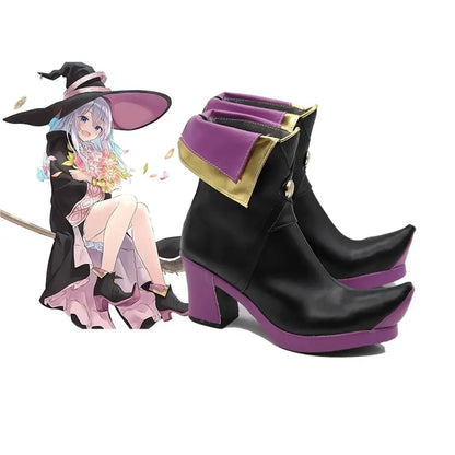 Anime Wandering Witch: The Journey of Elaina Cosplay Shoes - Cosplay Shoes Boots