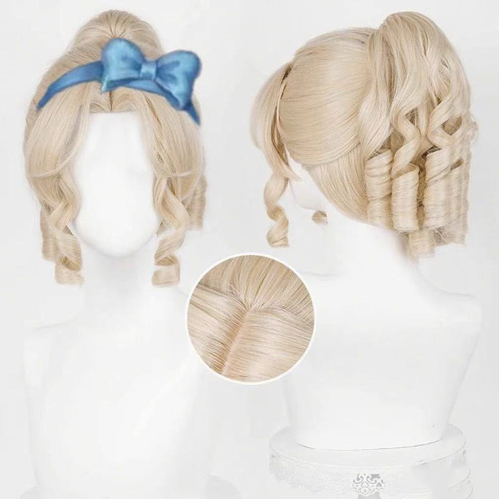 【In Stock】Game Identity Ⅴ Cosplay Journalist Alice Derose Big Girl Jizhe Cosplay Wig