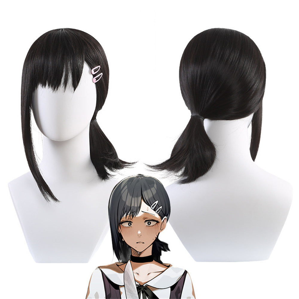 【In Stock】Anime Chainsaw Man Cosplay 东山コベニ Kobeni Higashiyama Cosplay Wig