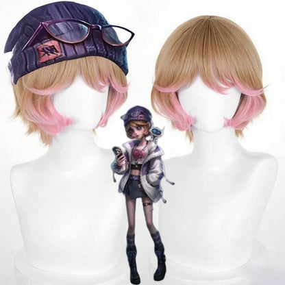 【In Stock】Game Identity Ⅴ Cosplay Mechanic - BLK.TRACY Cosplay Wig