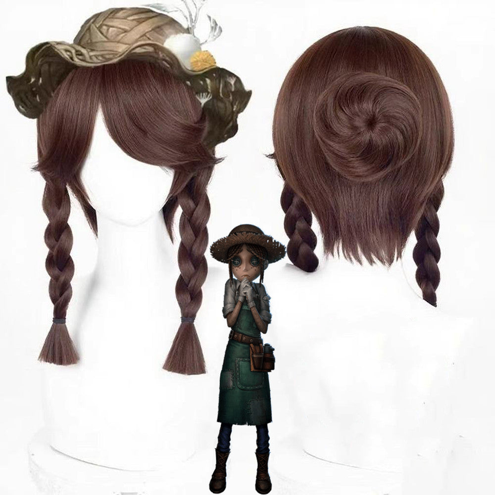 【In Stock】Game Identity Ⅴ Cosplay Gardener Emma Woods Waiting for the Wind Cosplay Wig