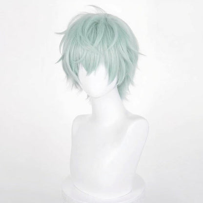【In Stock】Anime Alien Stage Cosplay Till Cosplay Wig Mint Green Short Cosplay Wig - Wig Only - Cosplay Wigs