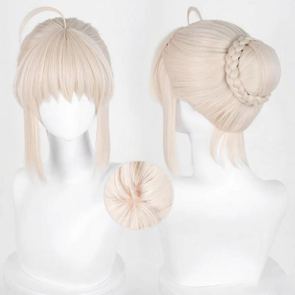 【In Stock】Game Fate/stay night Cosplay Saber Artoria Pendragon Cosplay Wig