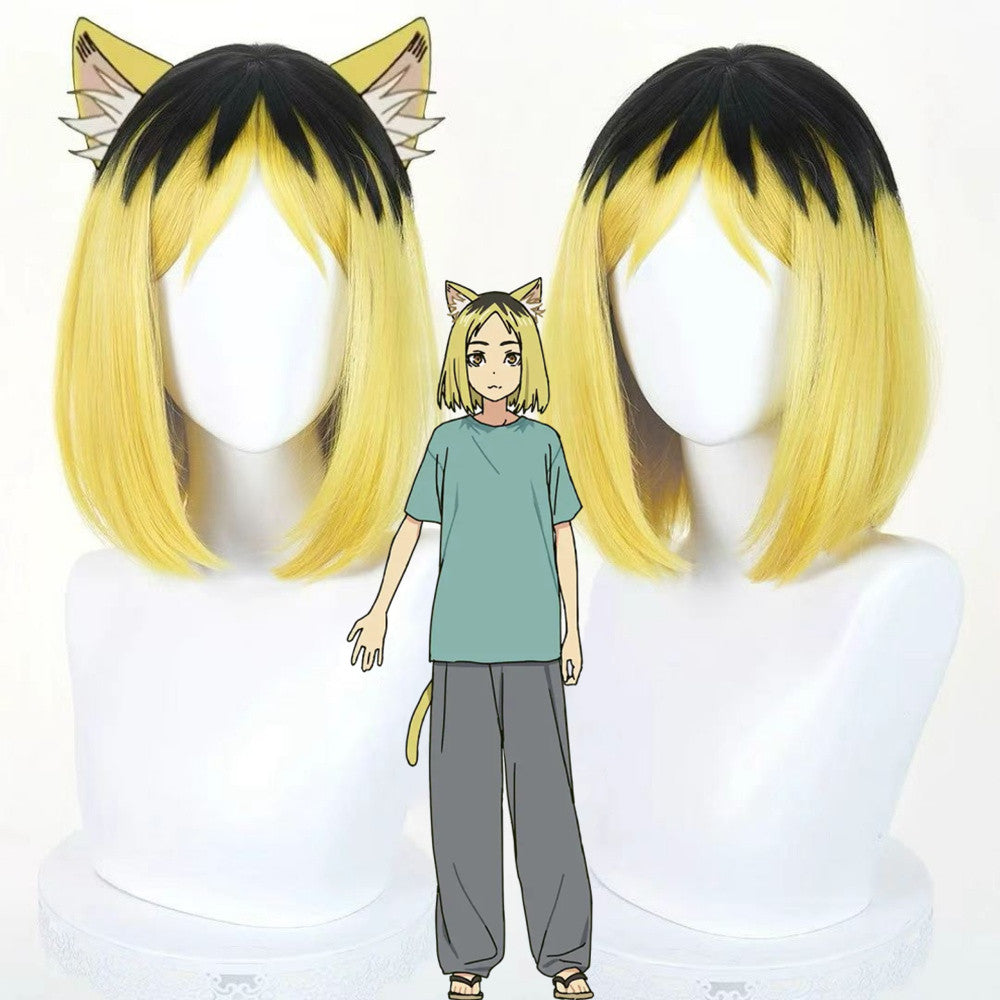 【In Stock】Anime Chainsmoker Cat Yani Neko ヤニねこ Cosplay Yakuko Etsushimaru Cosplay Wig