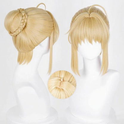 【In Stock】Game Fate/stay night Cosplay Saber Artoria Pendragon Cosplay Wig