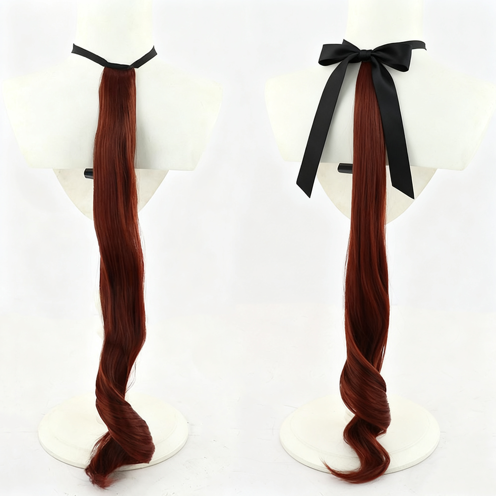 【In Stock】Game Umamusume:Pretty Derby Cosplay アグネスタキオン Agnes Tachyon Cosplay Wig With Ears and Tail