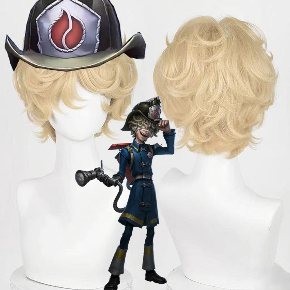 【In Stock】Game Identity Ⅴ Cosplay Firefighter Florian Brand Cosplay Wig