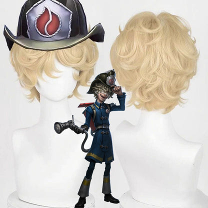 【In Stock】Game Identity Ⅴ Cosplay Firefighter Florian Brand Cosplay Wig
