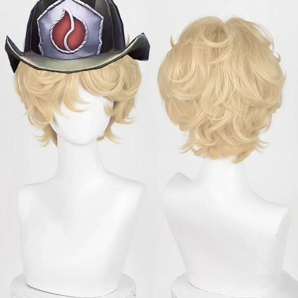 【In Stock】Game Identity Ⅴ Cosplay Firefighter Florian Brand Cosplay Wig