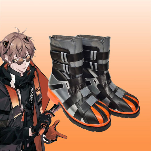 VTuber NIJISANJI Cosplay Alban Knox Cosplay Shoes - Cosplay Shoes Boots