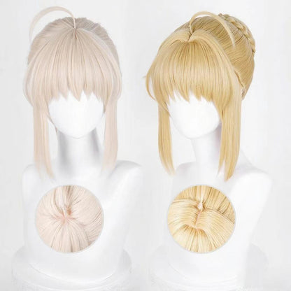 【In Stock】Game Fate/stay night Cosplay Saber Artoria Pendragon Cosplay Wig