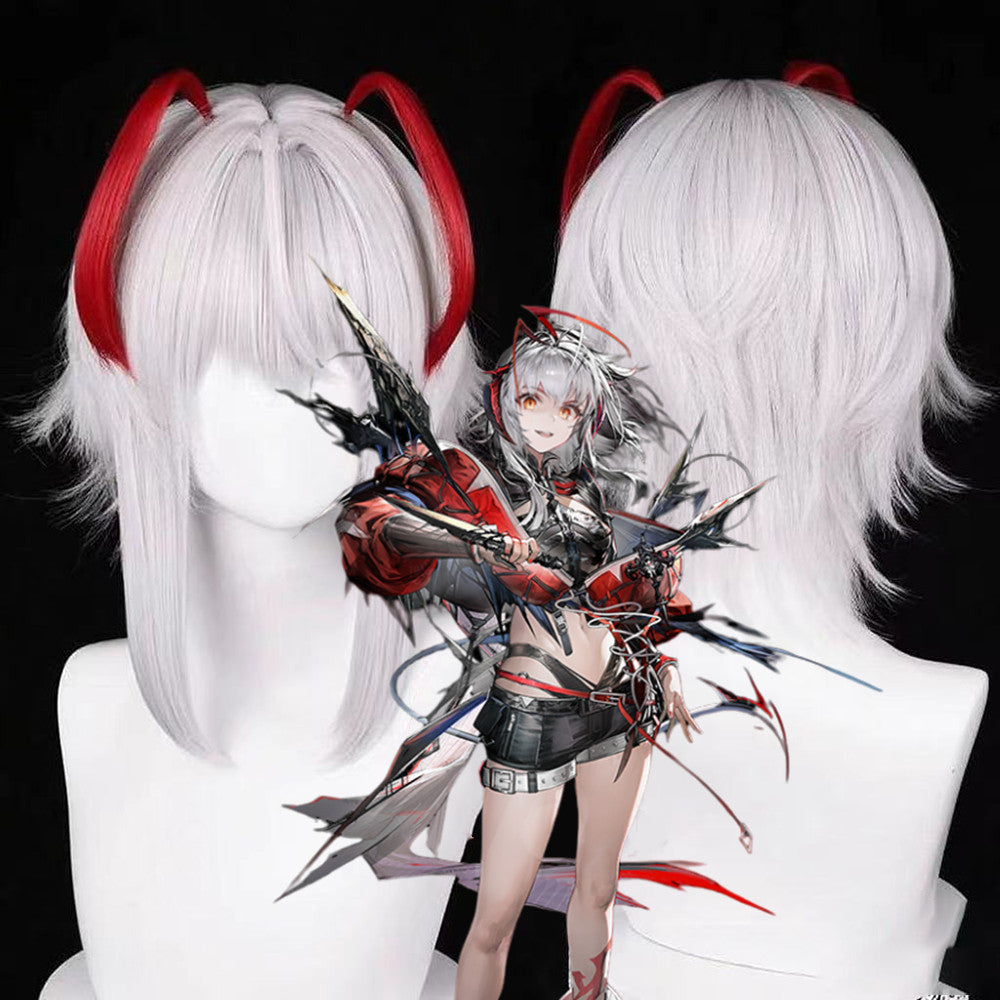 【In Stock】Game Arknights Cosplay Ambience Synesthesia: Wanted Cosplay Wig